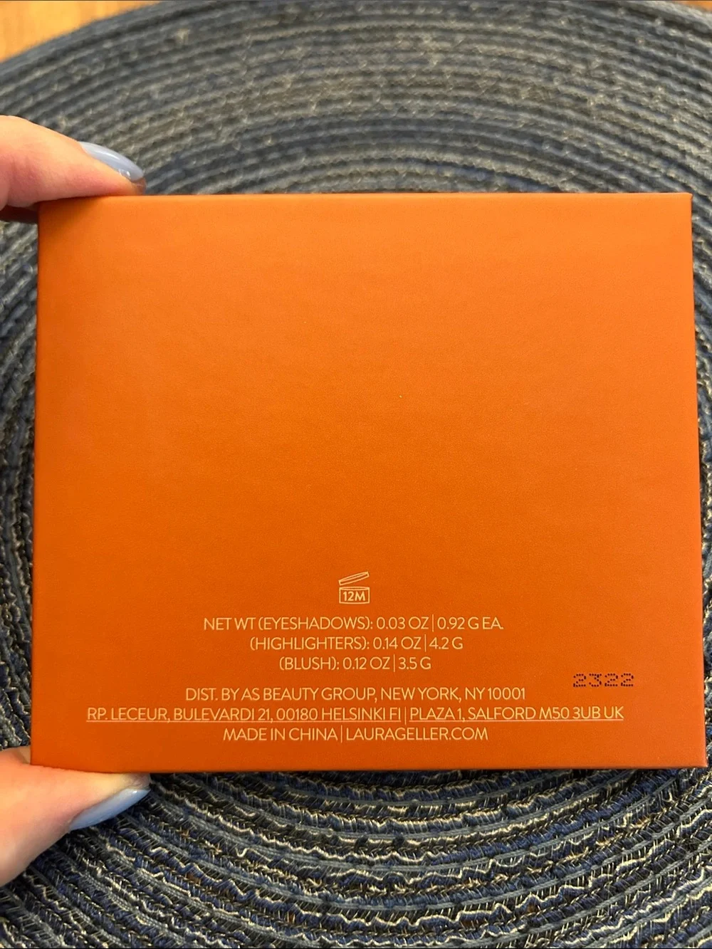 Laura Geller face palette